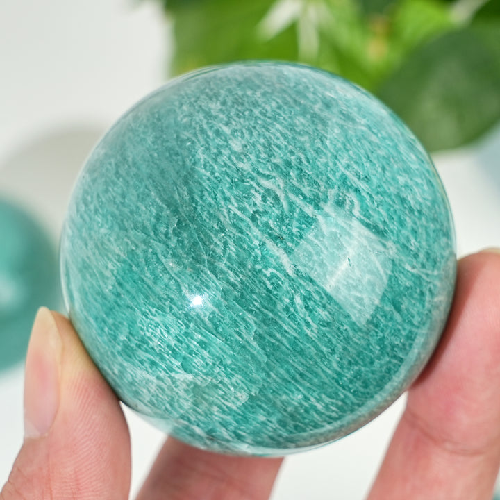 Natural Amazonite Sphere