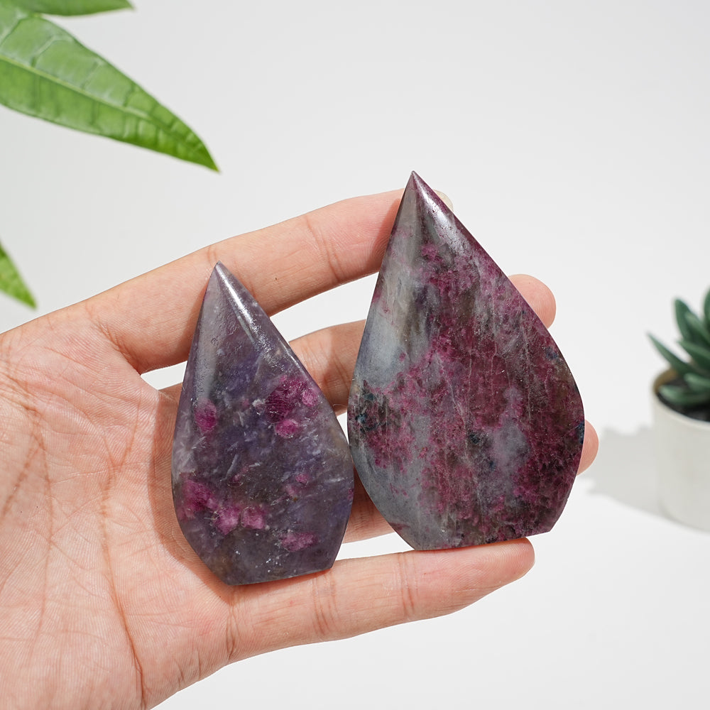 Natural Crystal Unicorn Stone Teardrop