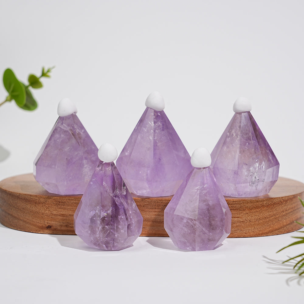 Natural Crystal Amethyst Diamond