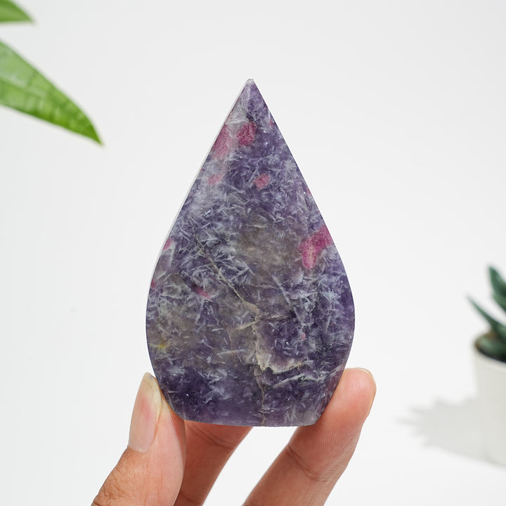 Natural Crystal Unicorn Stone Teardrop