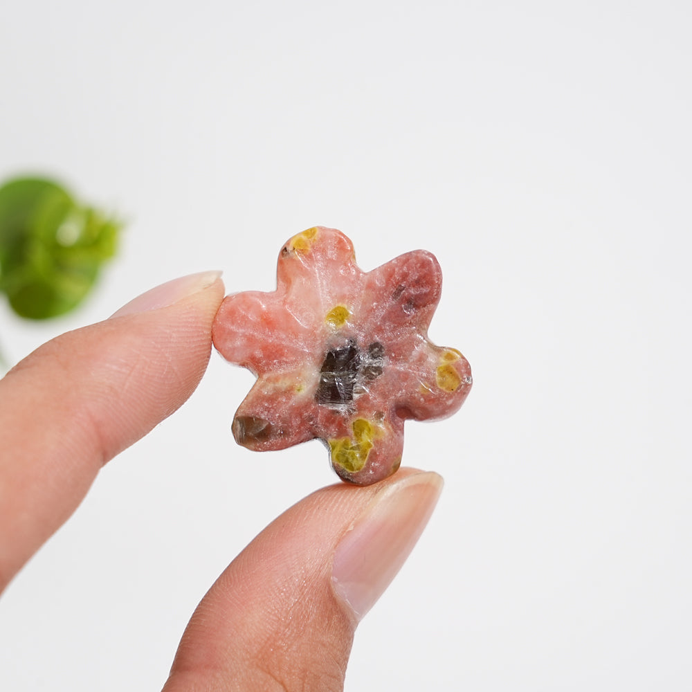 Natural Crystal Mixed Material Mini Snowflake