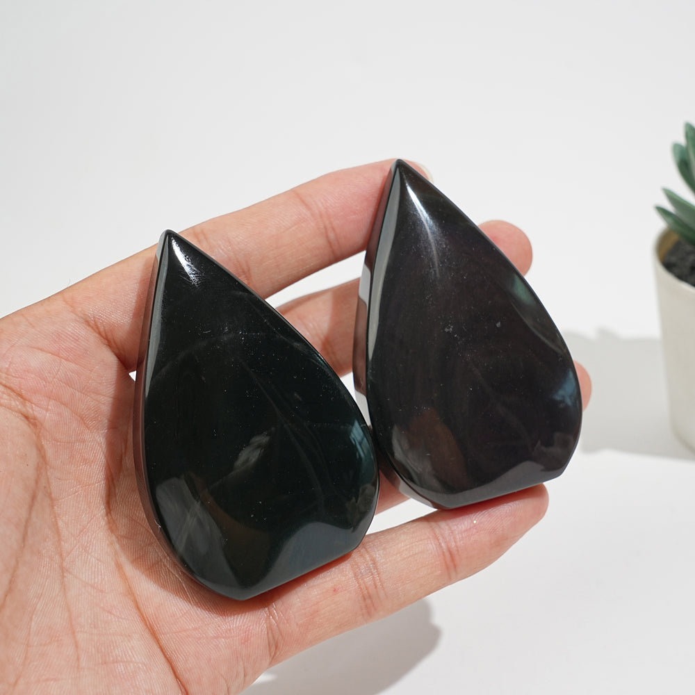 Rainbow Obsidian Teardrop