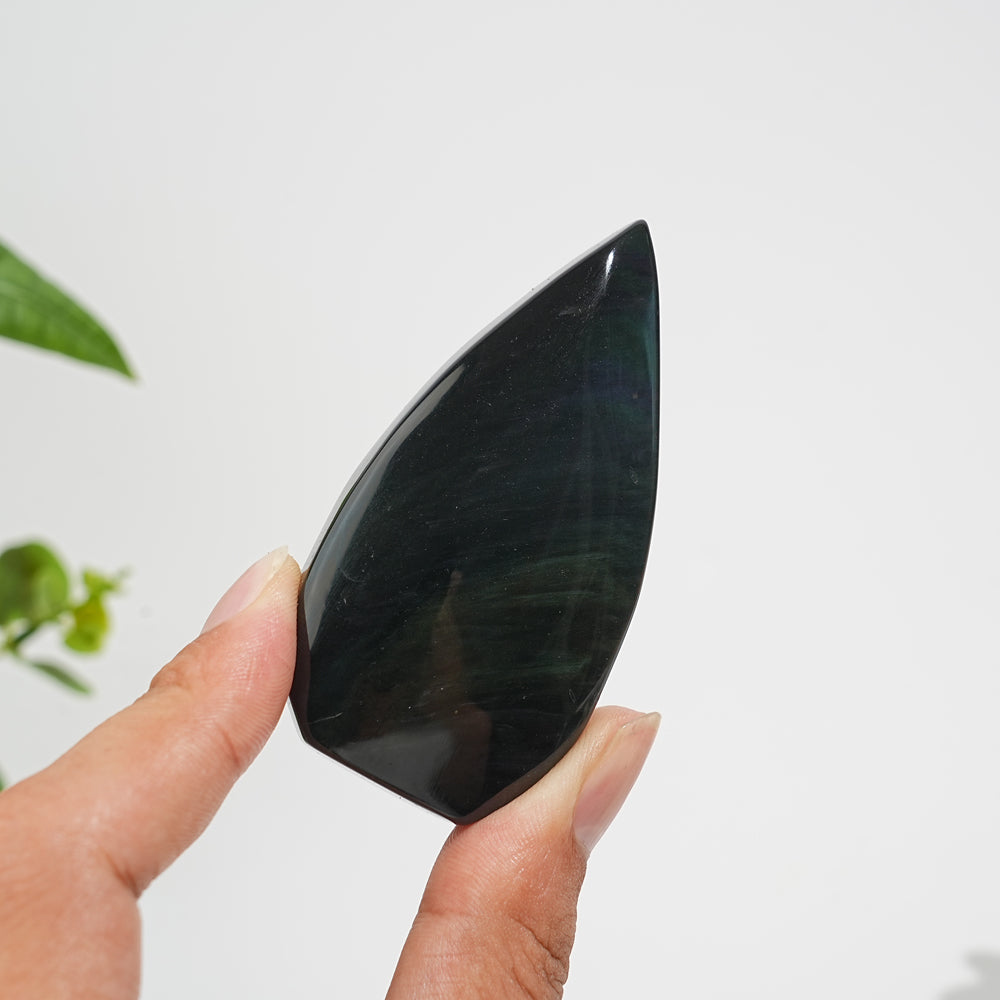 Rainbow Obsidian Teardrop