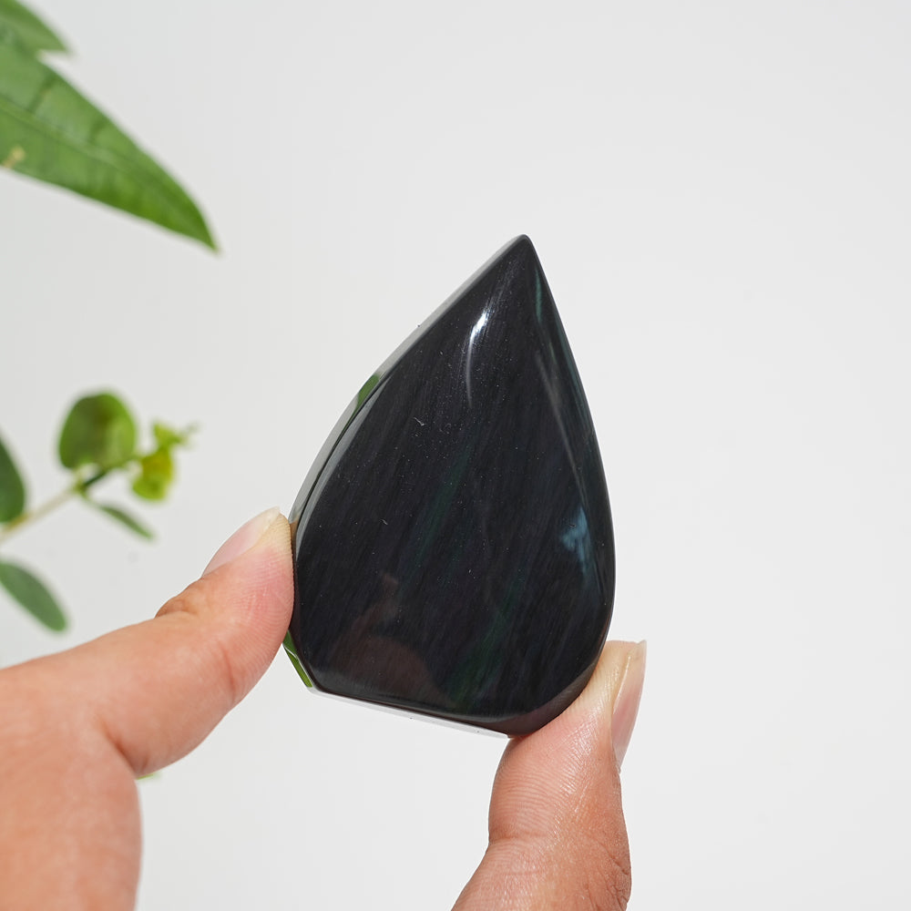 Rainbow Obsidian Teardrop