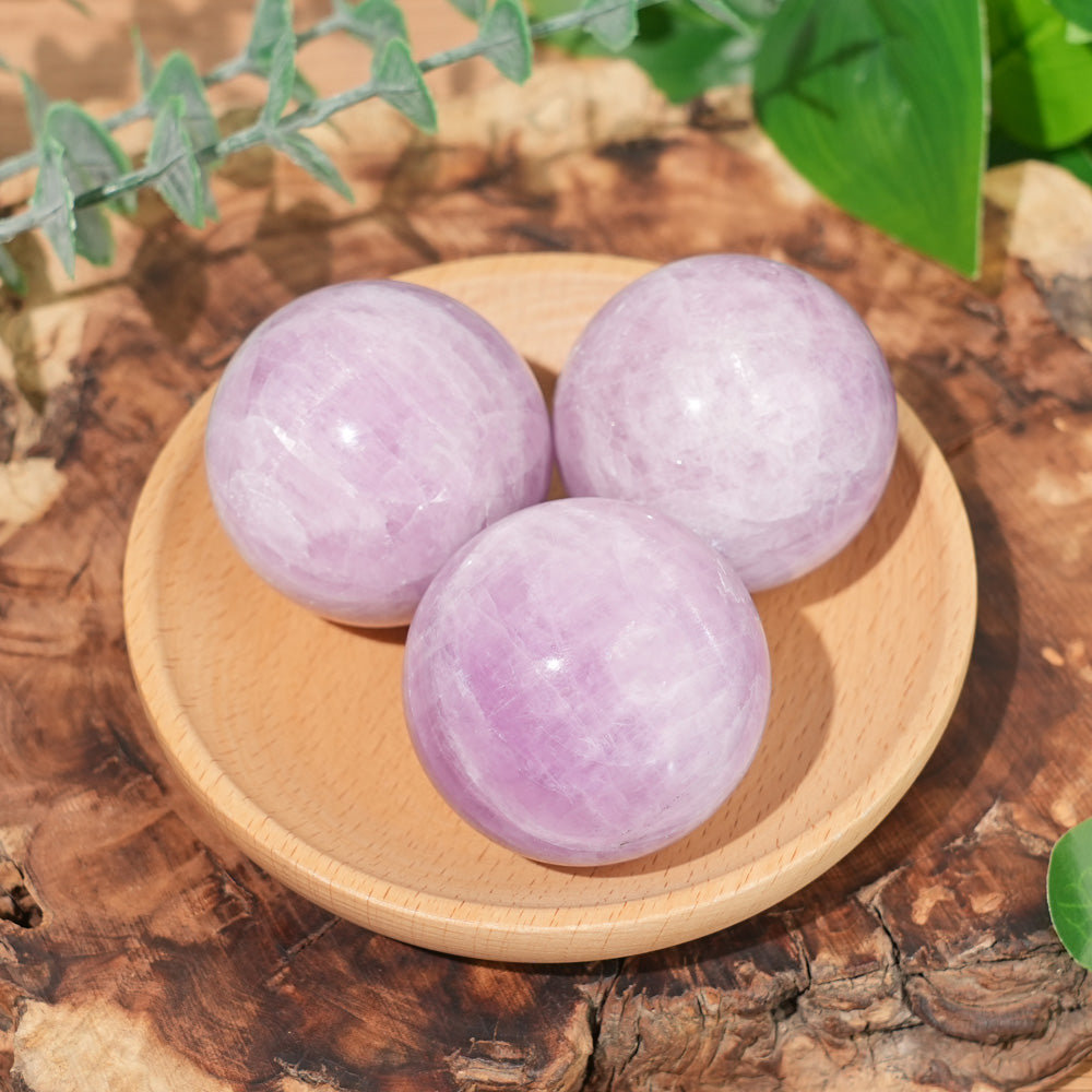 Natural Kunzite Sphere