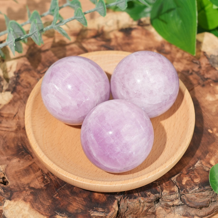 Natural Kunzite Sphere