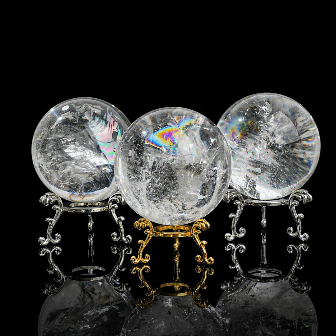 Natural Top Clear Quartz Sphere