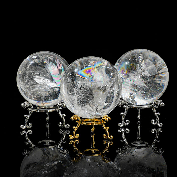 Natural Top Clear Quartz Sphere