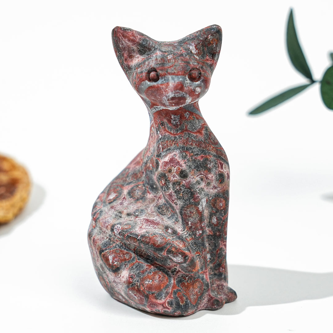 Natural Crystal Pixel Cat