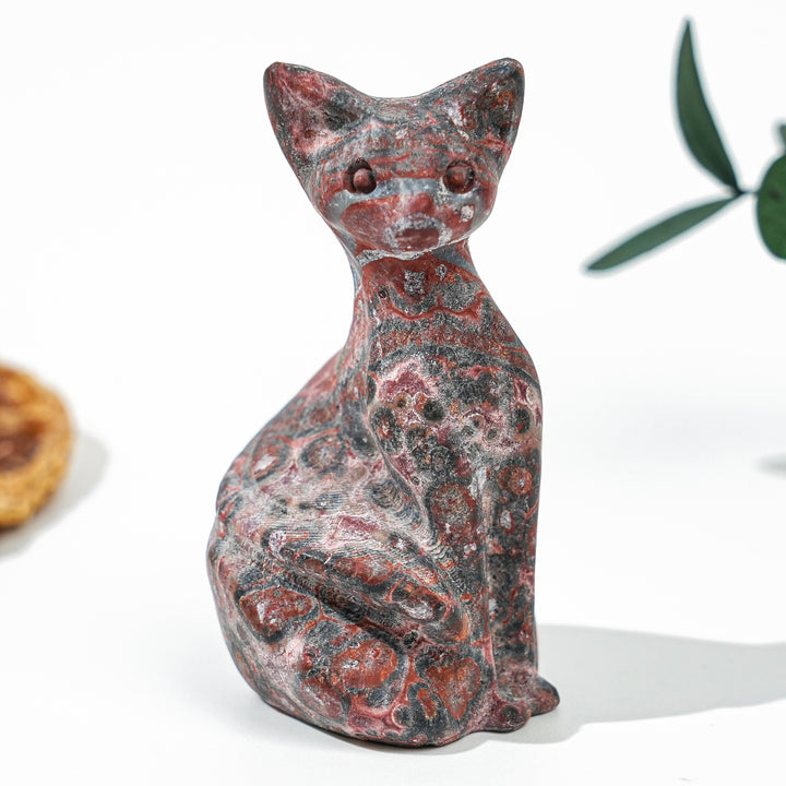 Natural Crystal Pixel Cat