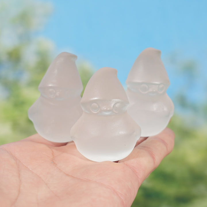 Natural Selenite Snowman