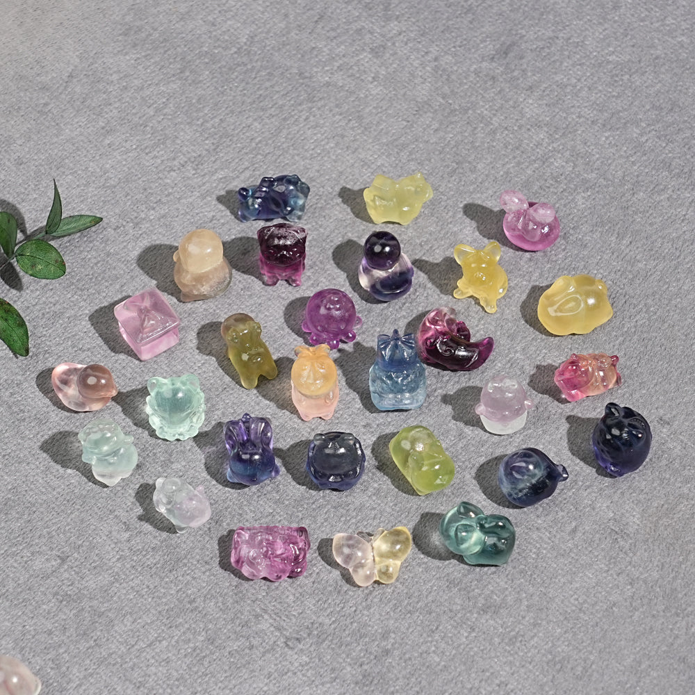 Mini Fluorite Carving Scoop