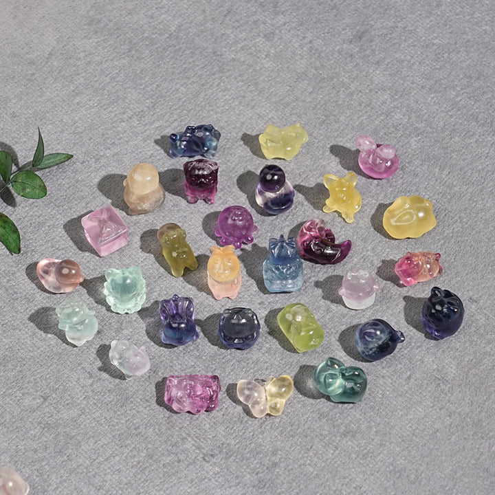 Mini Fluorite Carving Scoop