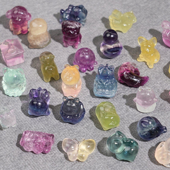 Mini Fluorite Carving Scoop
