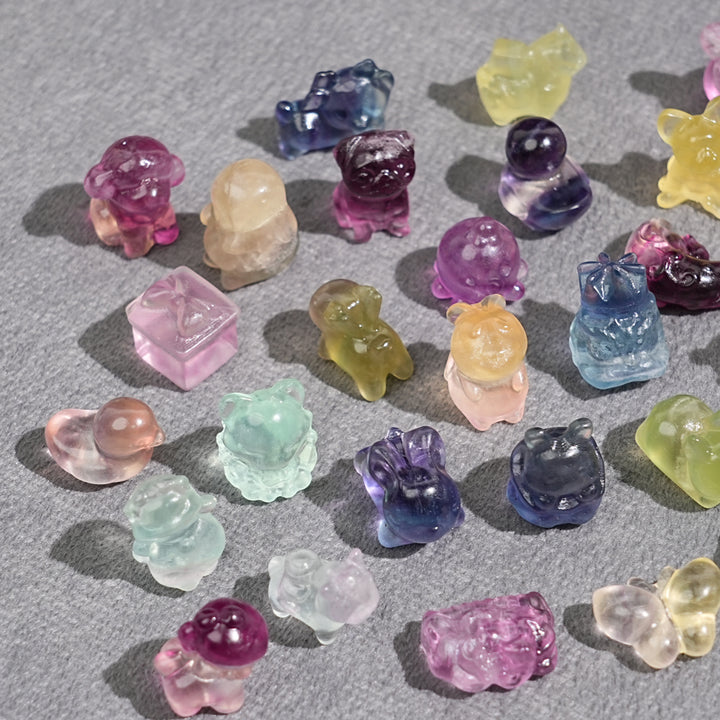 Mini Fluorite Carving Scoop