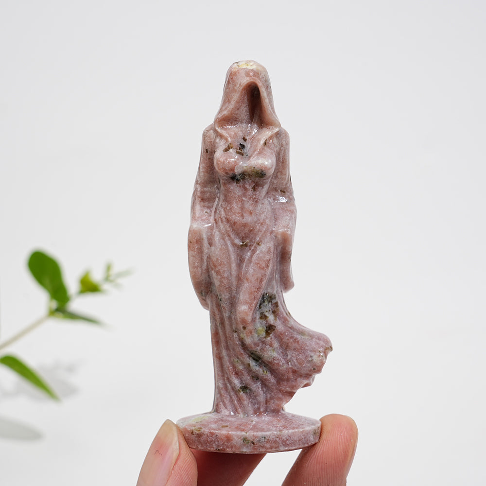 Natural Crystal Graceful Small Ghost Lady