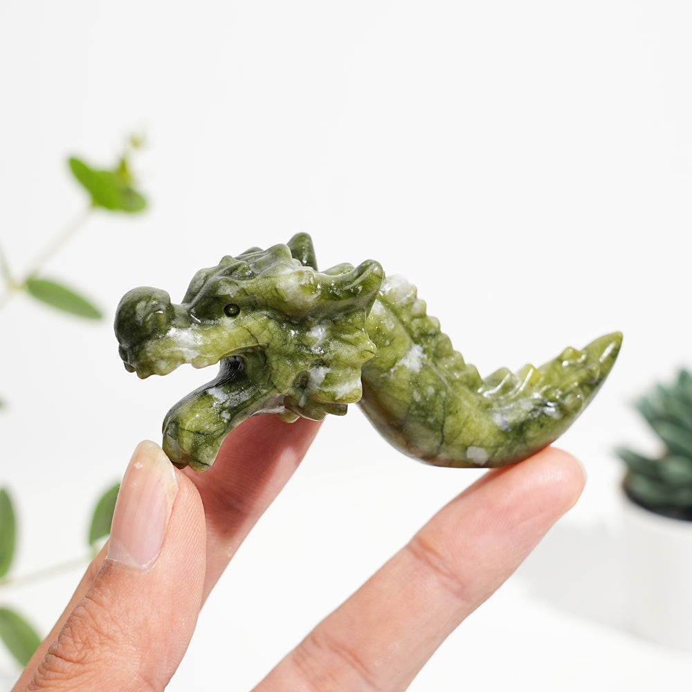 Dragon Head Tooth Carving-Pre-sell