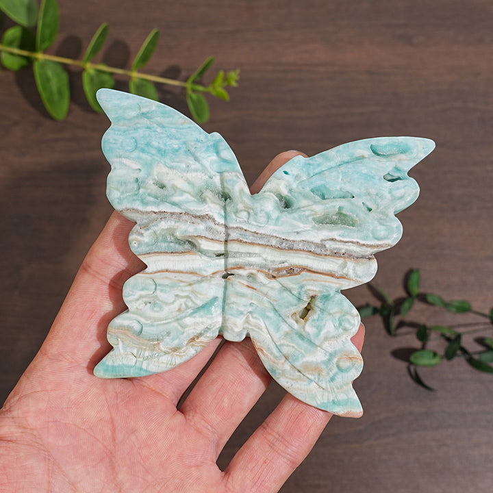 Natural Hemimorphite Butterfly