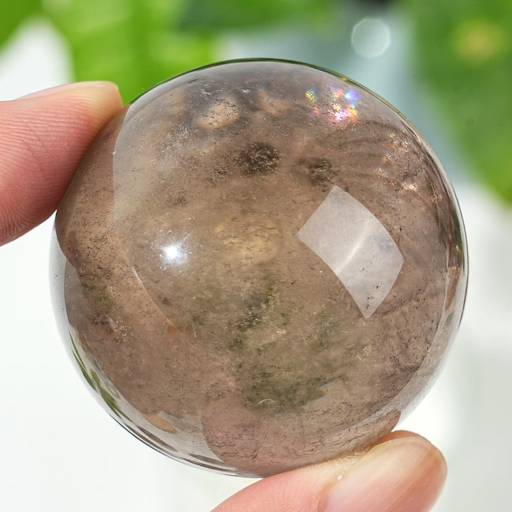 Natural Smokey Quartz Sphere