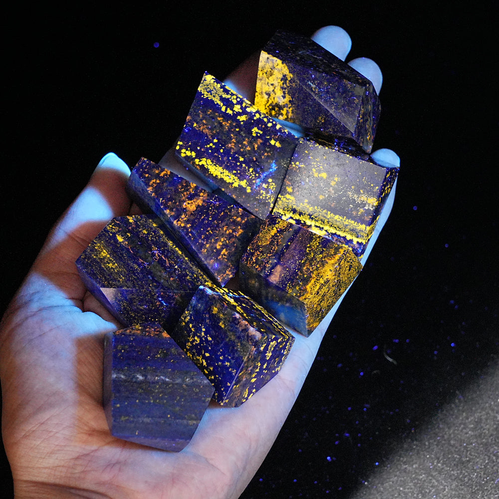 Natural Crystal Lapis Lazuli Freeform
