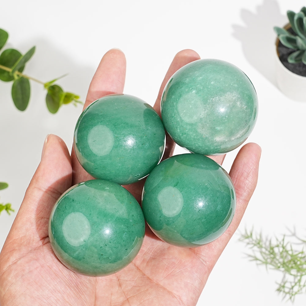 Natural Crystal Green Aventurine Sphere