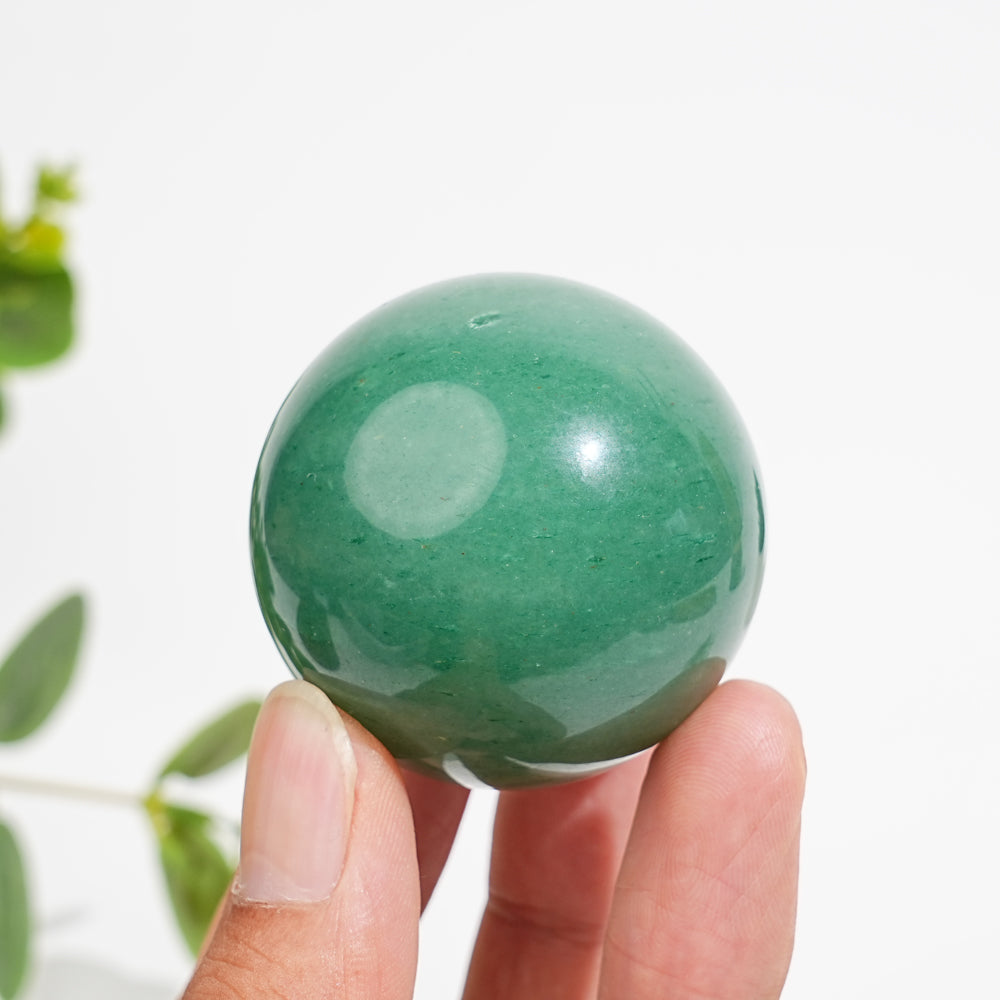 Natural Crystal Green Aventurine Sphere