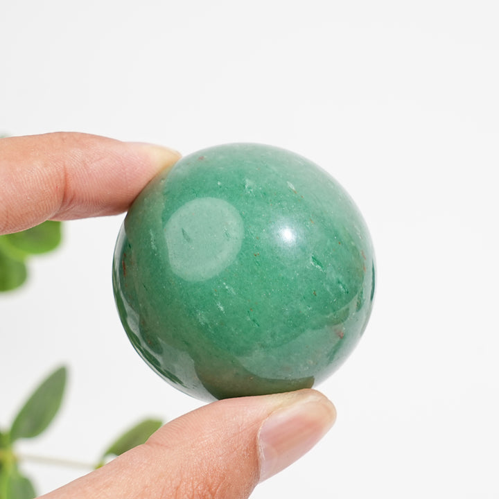 Natural Crystal Green Aventurine Sphere