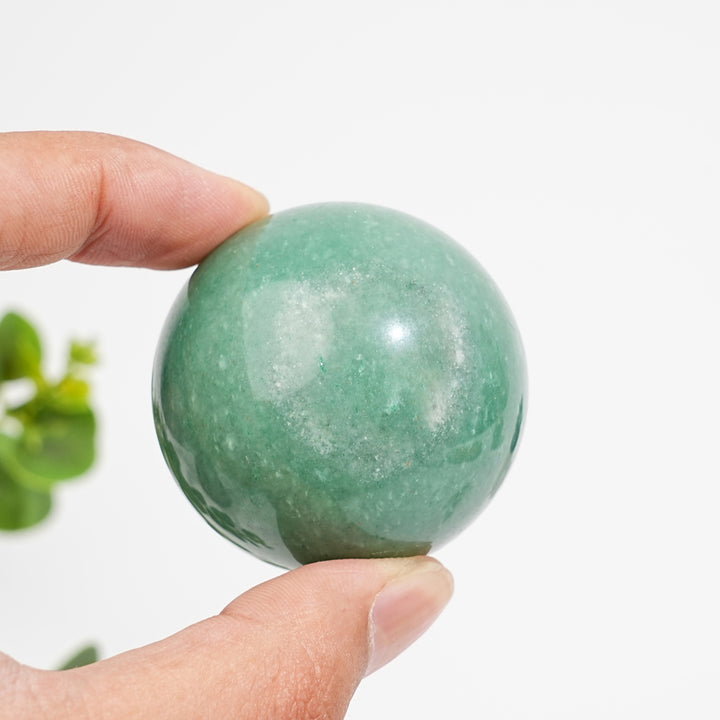 Natural Crystal Green Aventurine Sphere