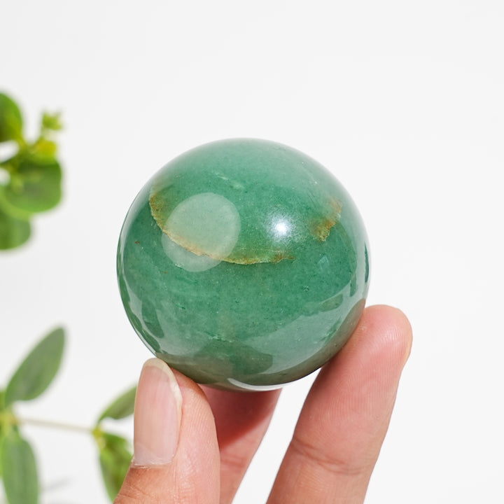 Natural Crystal Green Aventurine Sphere