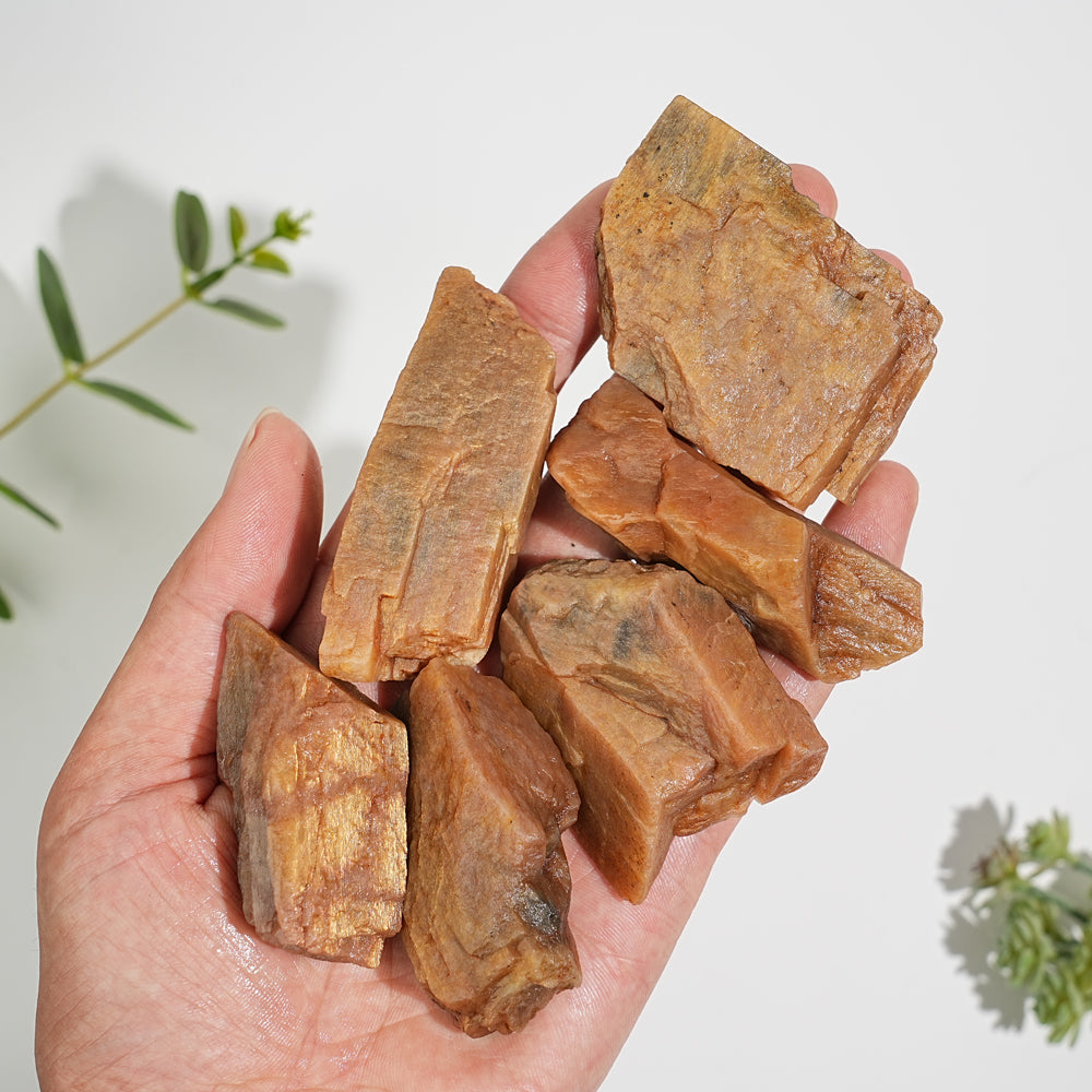 Natural Raw Crystal Rainbow Lattice