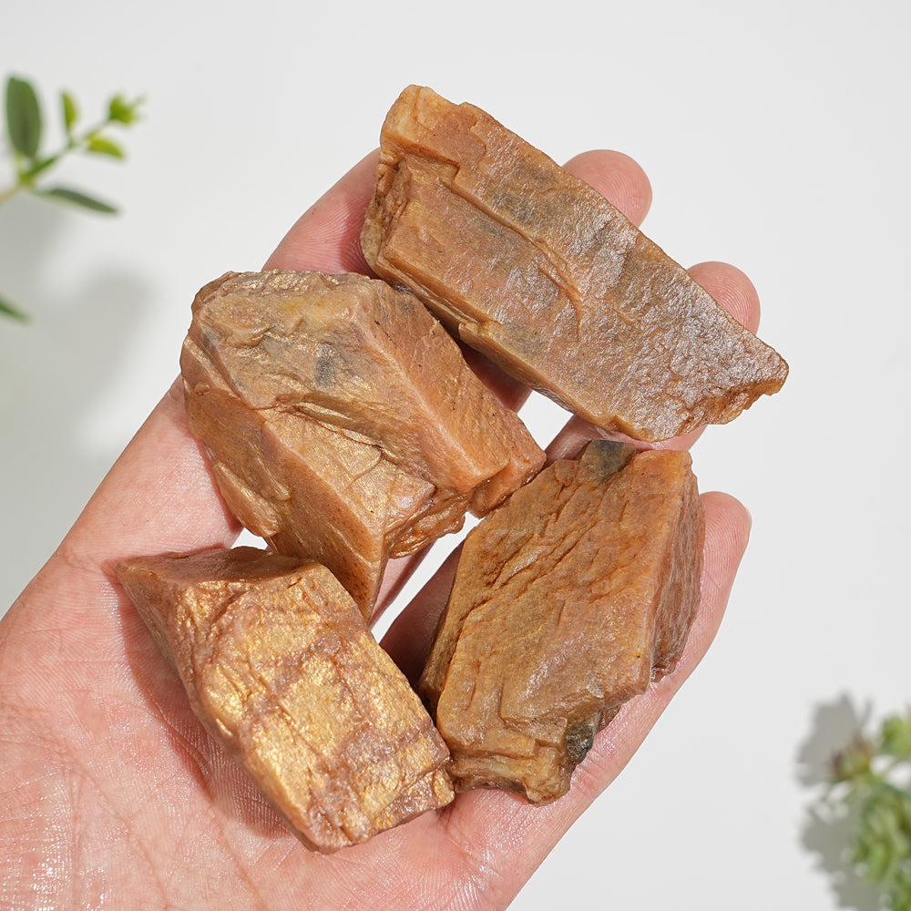 Natural Raw Crystal Rainbow Lattice
