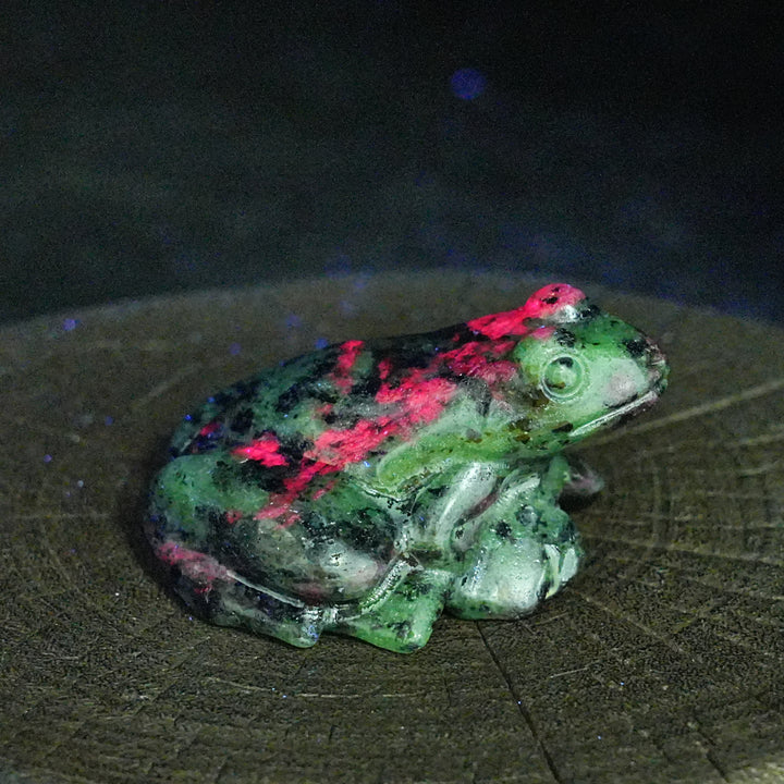 Ruby in Zoisite Frog