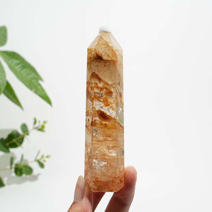Unique,A Slightly Imperfect Natural Golden Healer Point