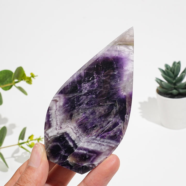 Natural Crystal Dream Amethyst Teardrop