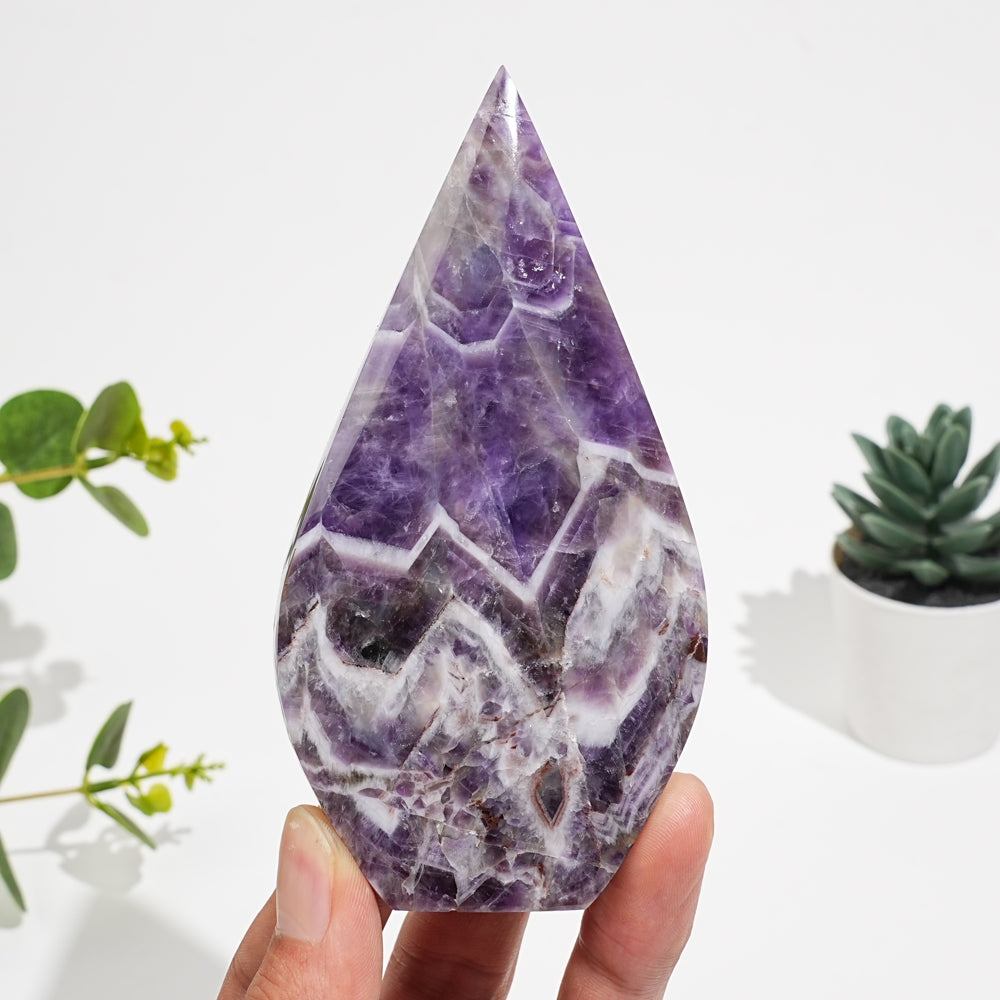 Natural Crystal Dream Amethyst Teardrop