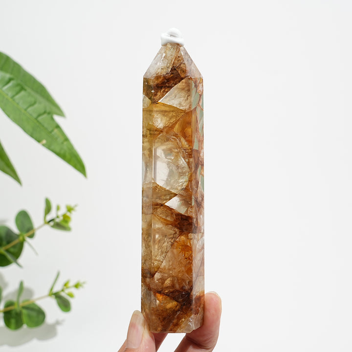 Unique,A Slightly Imperfect Natural Golden Healer Point
