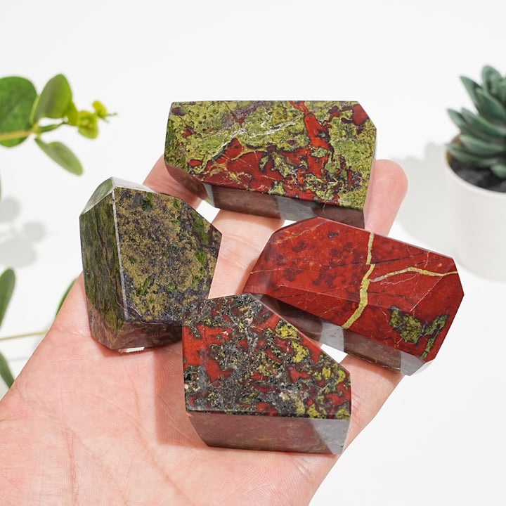 Natural Crystal Dragon Blood Stone Freeform