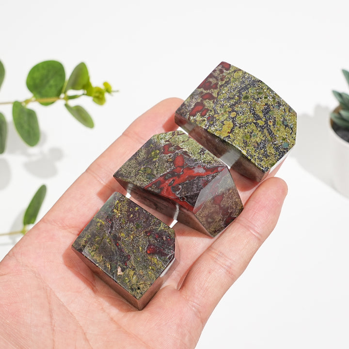 Natural Crystal Dragon Blood Stone Freeform