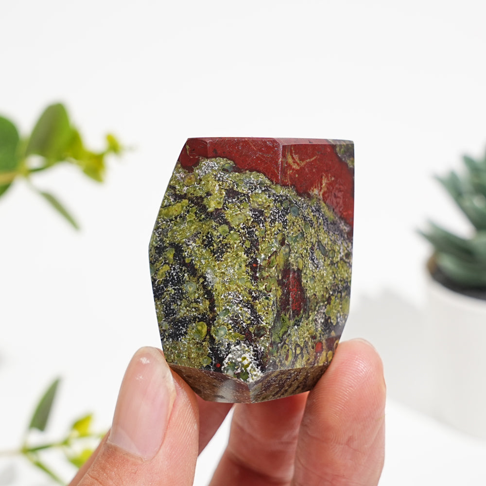 Natural Crystal Dragon Blood Stone Freeform