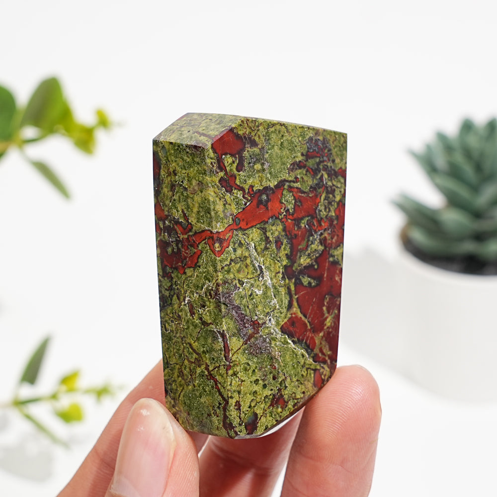 Natural Crystal Dragon Blood Stone Freeform