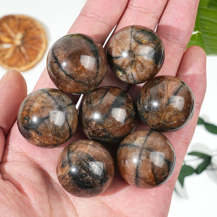 Natural Chiastolite Sphere