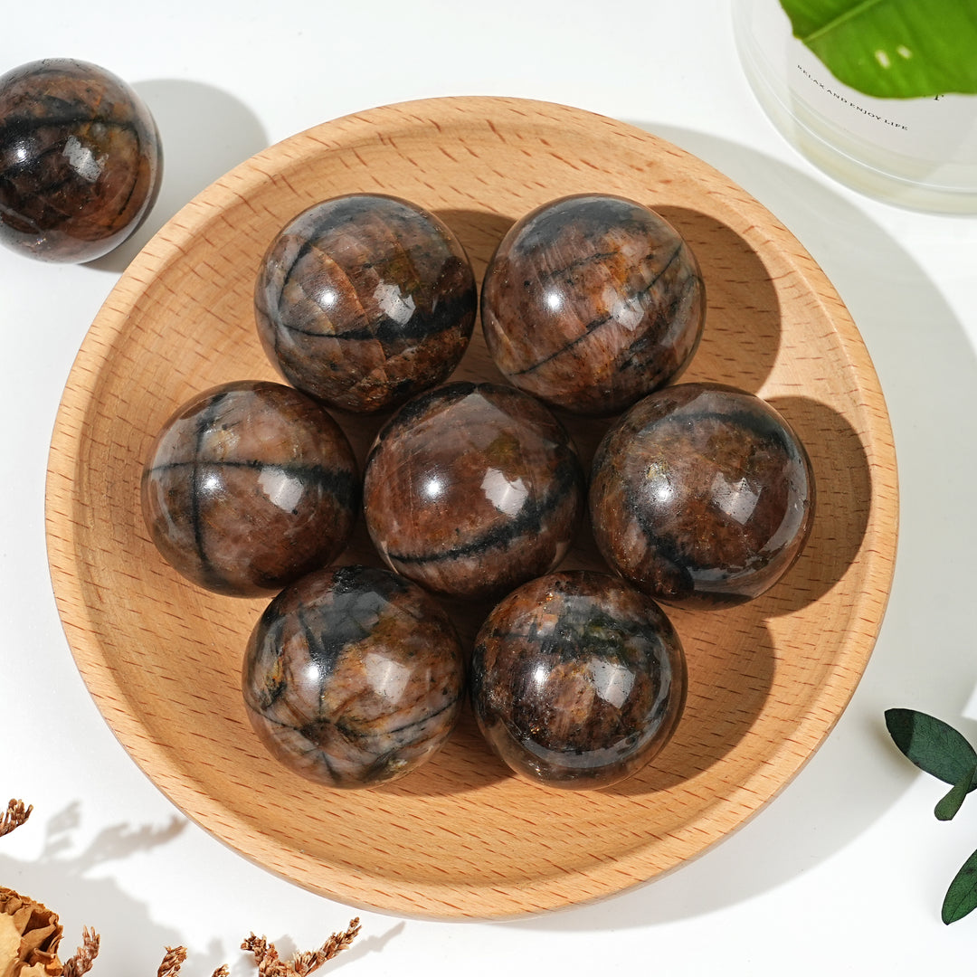 Natural Chiastolite Sphere