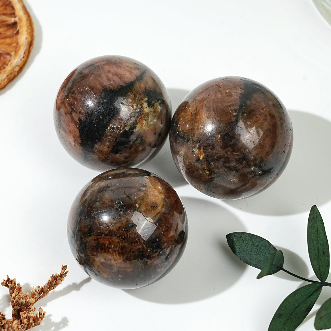 Natural Chiastolite Sphere