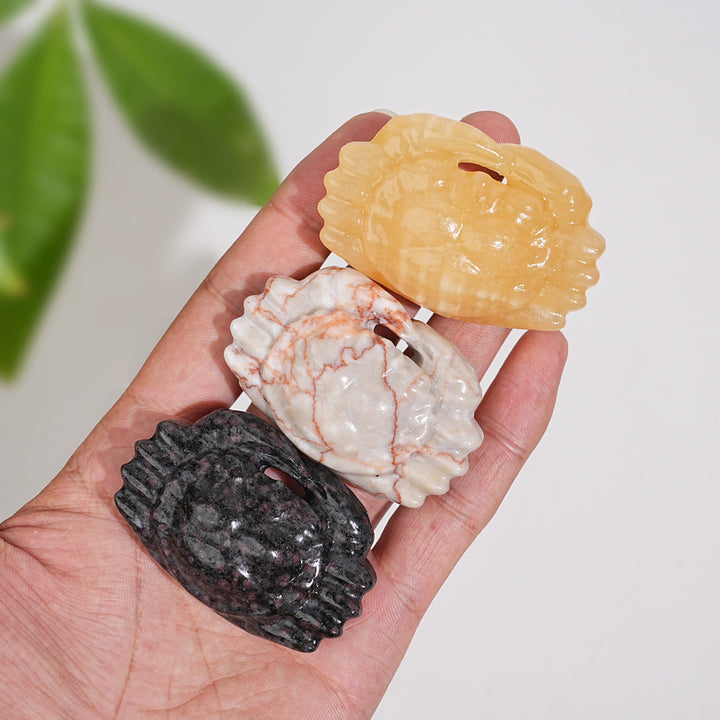 Natural Crystal Carving Lovely Crab