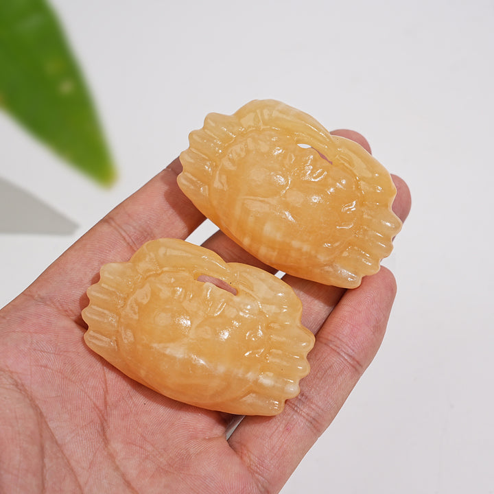 Natural Crystal Carving Lovely Crab