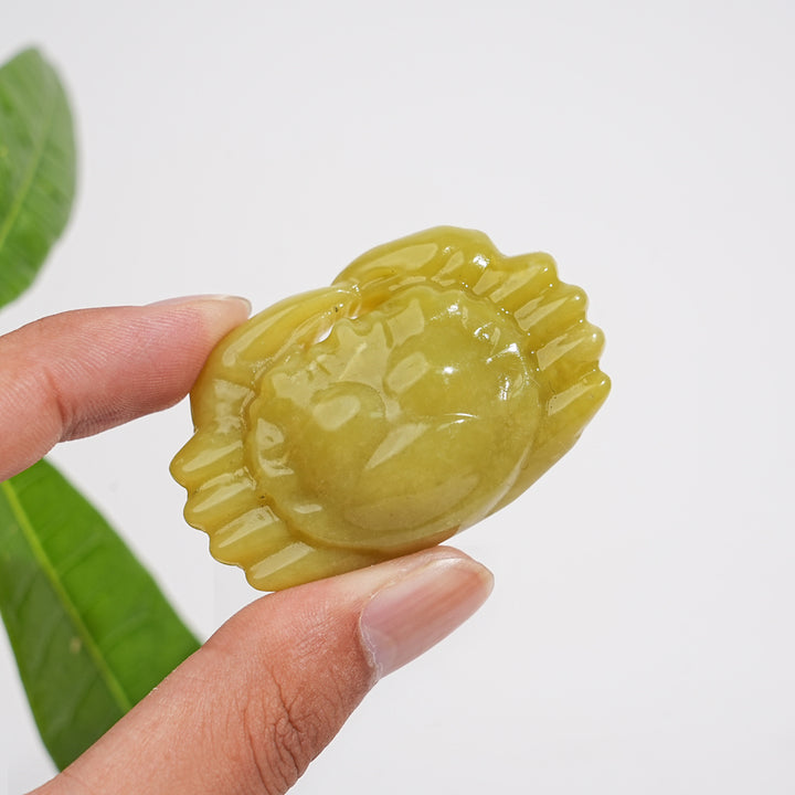 Natural Crystal Carving Lovely Crab