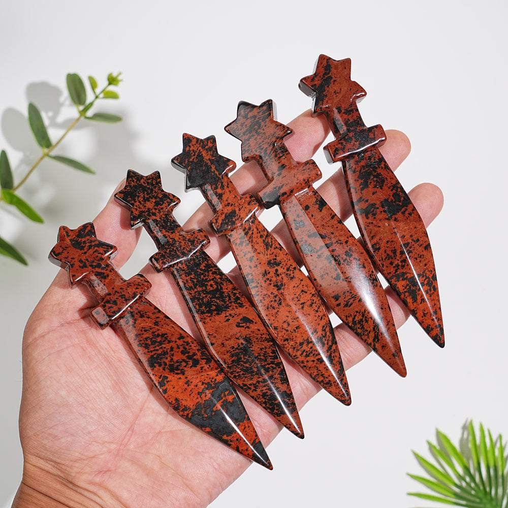 Natural Crystal Carving Dagger
