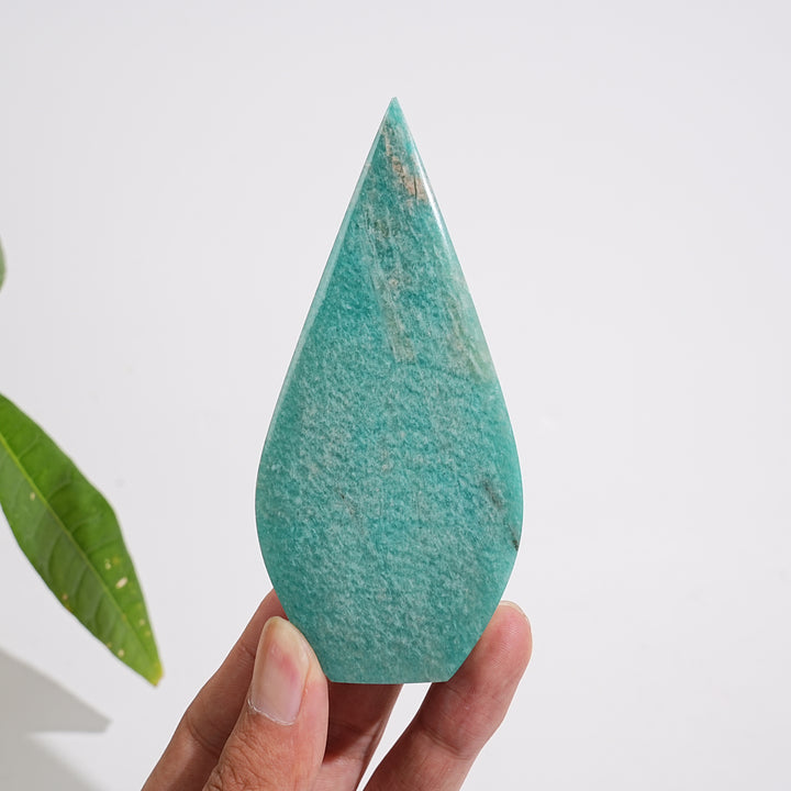 Natural Crystal Amazonite Teardrop