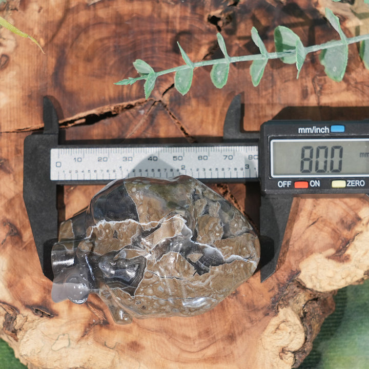 Natural Crystal Carving Heart