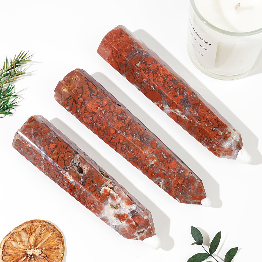 Natural Red Agate Point